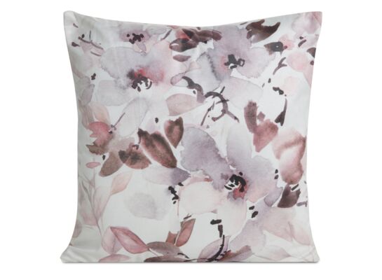 Poszewka dekoracyjna D91 POWDERY 40 x 40 cm biało-różowa
