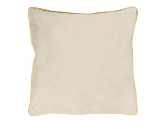 Poszewka dekoracyjna BUTT 45 x 45 cm kremowa