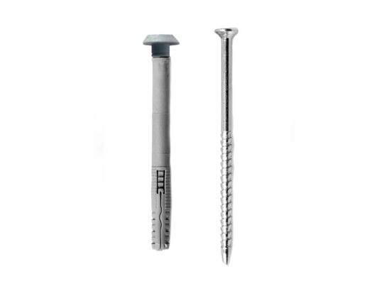 Kołek szybkiego montażu do wbijania kołnierz 6 x 80 ANDPOL