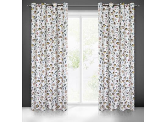 Zasłona gotowa na przelotkach KRISTAL 250 x 140 cm wielokolorowy