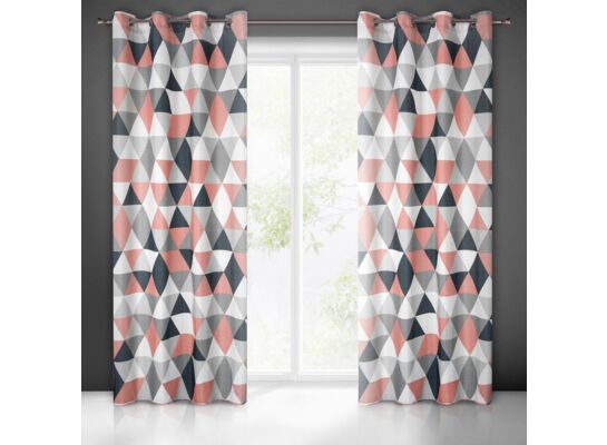 Zasłona gotowa na przelotkach ADINA 250 x 140 cm wielokolorowy