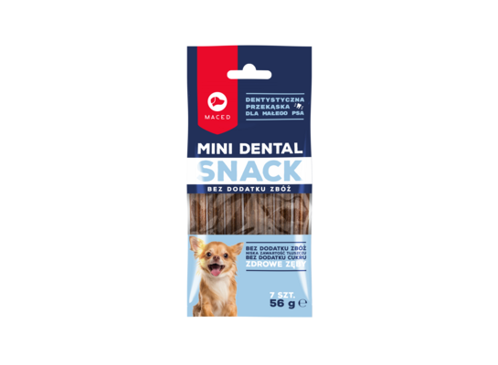 Przysmak dla psa mini dental snack bez dodatku zbóż 56 g Maced