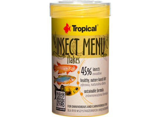 Pokarm dla ryb Insect Menu flakes 100 ml 20 g Tropical