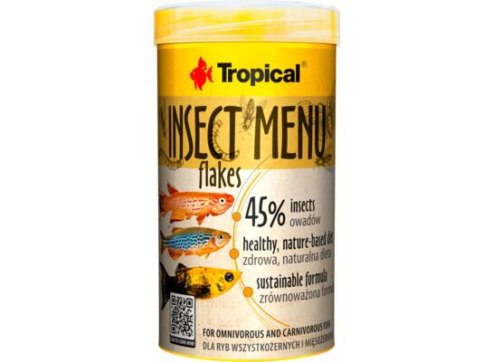 Pokarm dla ryb Insect Menu flakes 250 ml 50 g Tropical