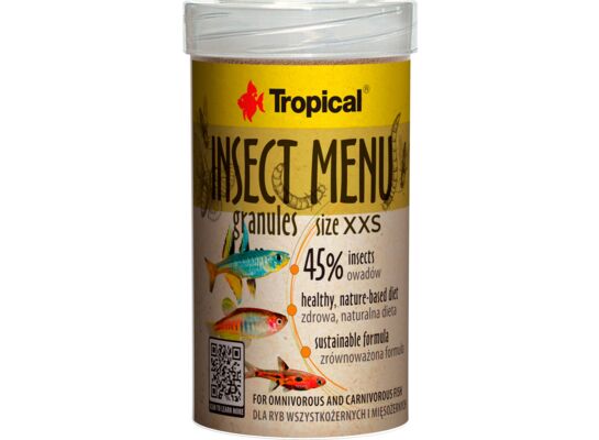 Pokarm dla ryb Insect Menu granules XXS 100 ml 64 g