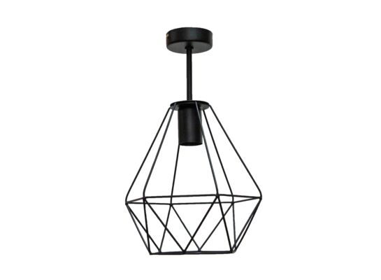 Oprawa oświetleniowa TEKSAS 1 x E27 czarna