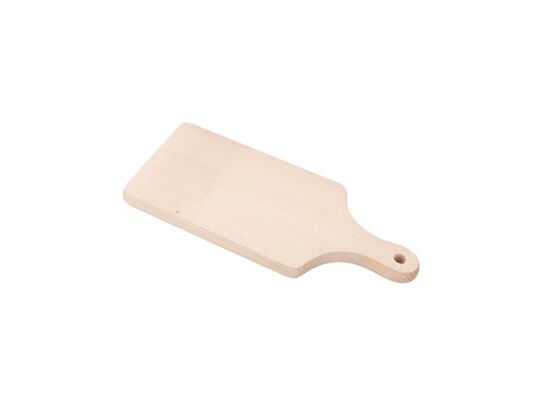 Deska kuchenna drewniana z rączką 12 cm