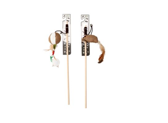 Zabawka dla kota 8 x 40 cm mix kolorów