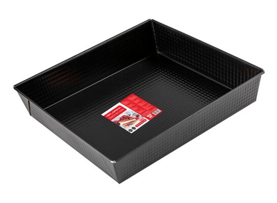 Blacha do pieczenia 30 x 25 x 6 cm czarna FLORINA