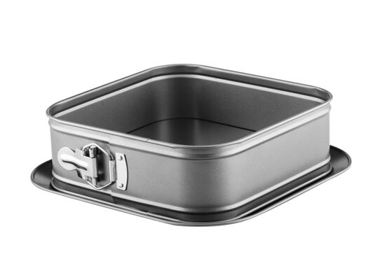 Blacha kwadratowa LIKORIS z klamrą i talerz 24 x 24 x 8 cm