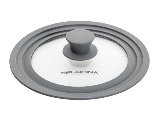 Pokrywa żaroodporna 3w1 18/20/22 cm z silikonem