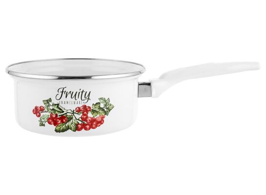 Rondel emaliowany prosty kalina 16 cm 1,3 l