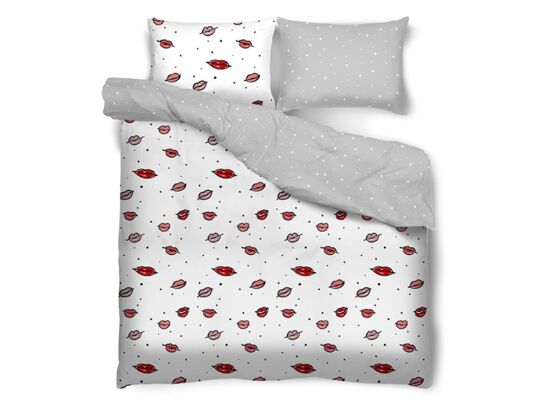 Pościel NOCHE 160 x 200 cm + 70 x 80 cm x2 MOUTHS