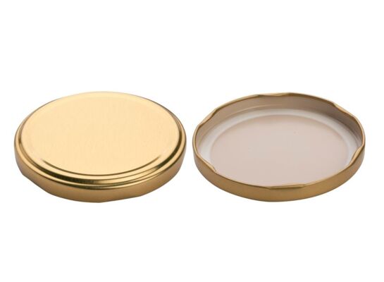 Nakrętki duże 6-zaczepowe 10 szt. złote