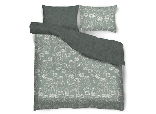 Pościel NOCHE 160 x 200 cm + 70 x 80 cm x2 POLA GREEN