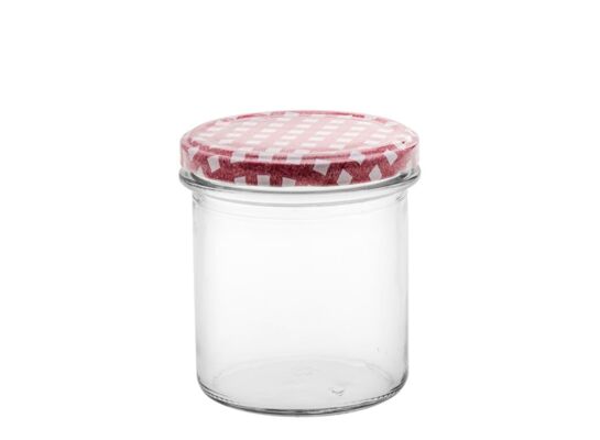 Słoiki 350 ml z nakrętką nadruk 3 szt. ANTEK