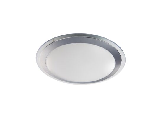 Plafon LED FLUO 12 W 4000 K biały/chrom