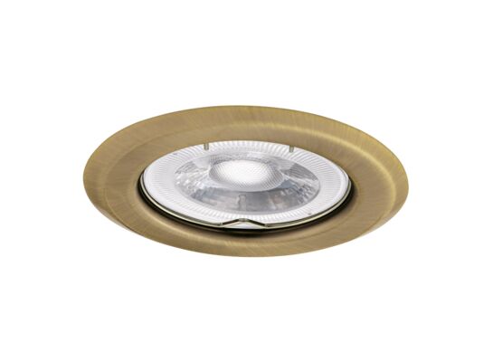 Oprawa sufitowa punktowa ARGUS CT2114 10 W stała mosiądz matowy