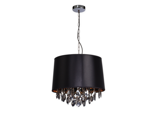 Lampa wisząca VIGO 2 x E27 czarna