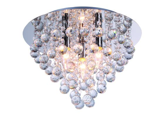 Plafon London crystal 40 W 3 x E14 chrom