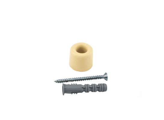 Odbojnik gumowy beżowy Ø30 x 24 mm ANDPOL