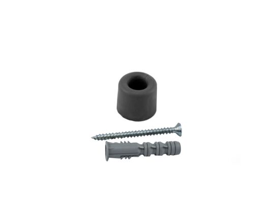 Odbojnik gumowy czarny Ø30 x 24 mm ANDPOL