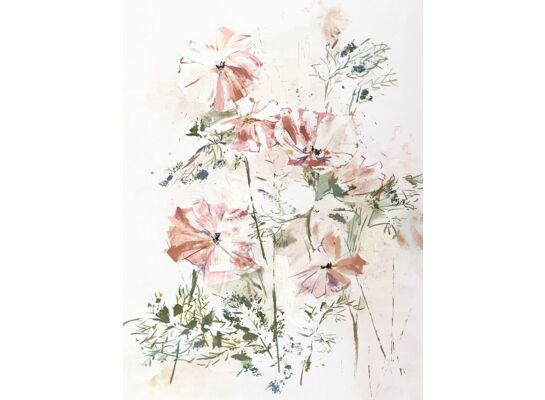 Obraz CANVAS 60 x 80 cm ST608 PINK FLOWER