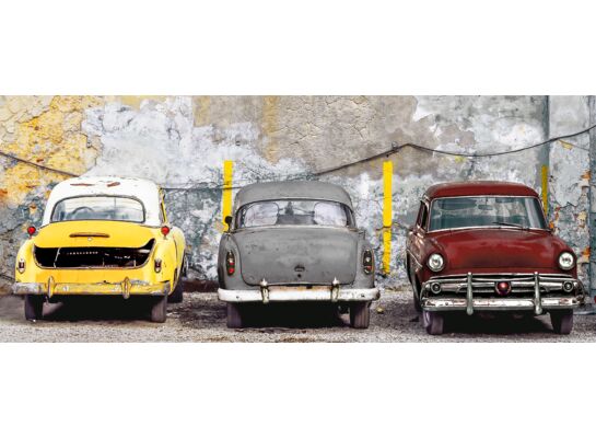 Obraz GLASSPIK 50 x 125 cm GL341 COLORFUL CARS