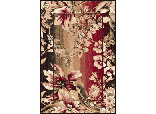 Dywan DATURA 160 x 220 cm bordowy