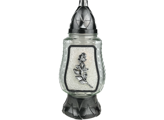 Znicz Gruszka mała L1420 crystal róża 3