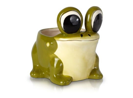 Osłonka ceramiczna żaba 18 cm