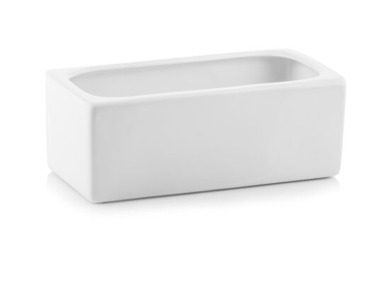 Osłonka ceramiczna rynna biała 25 cm