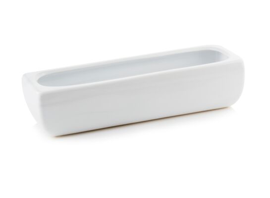 Osłonka ceramiczna rynna biała 32 cm