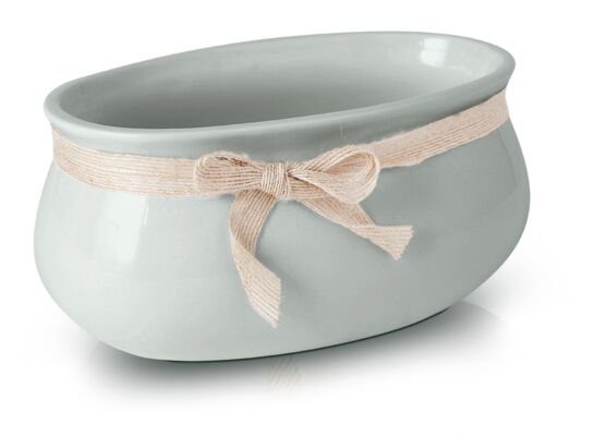 Osłonka rynna ceramiczna szara 23 cm