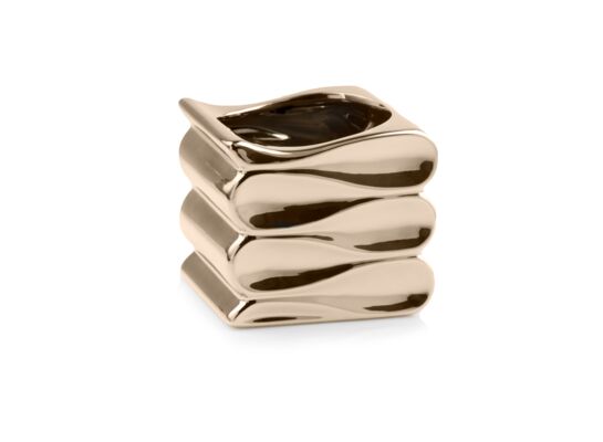 Osłonka ceramiczna fala złota 18 cm