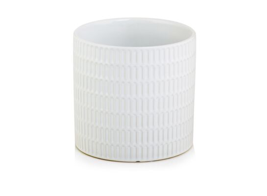 Osłonka ceramiczna biała 2 sztuki