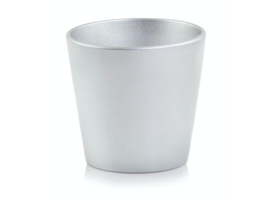 Osłonka ceramiczna srebrna 14 cm