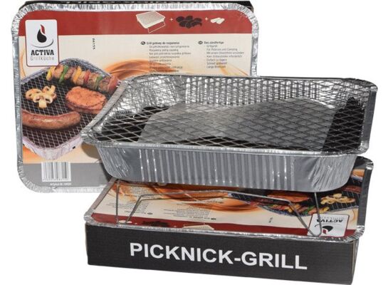 Grill jednorazowy 31,5 x 25,5 cm