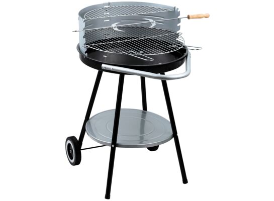 Grill okrągły 48 cm z półką