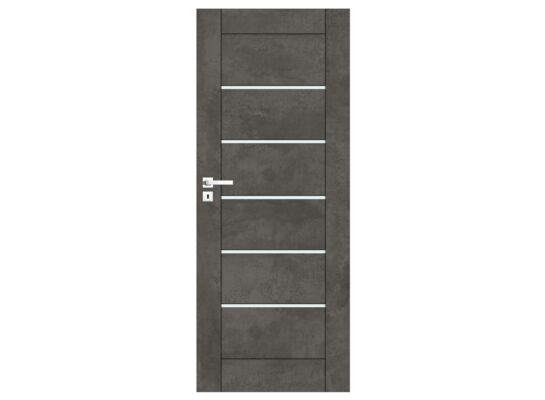 Drzwi pokojowe CHICAGO beton ciemny 70 prawe