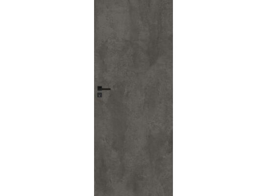 Drzwi pełne CANIS beton ciemny 80 prawe