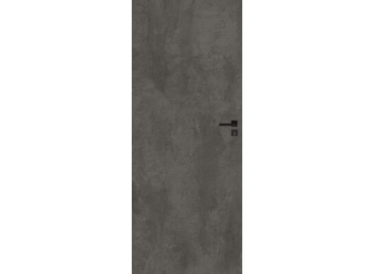 Drzwi pełne CANIS beton ciemny 70 lewe