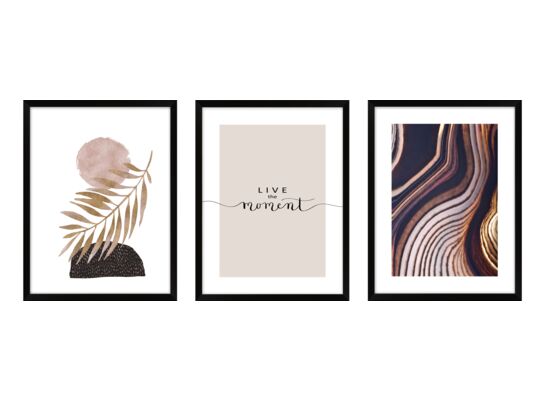 Zestaw obrazów 028, 3 x 30 x 40 cm