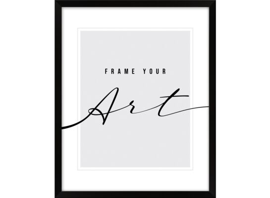 Rama 50 x 70 cm IL13,15,051 czarna plexi