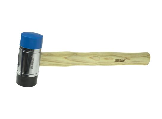 Młotek blacharski PU/Nylon 28mm, hikorowy trzonek DEDRA