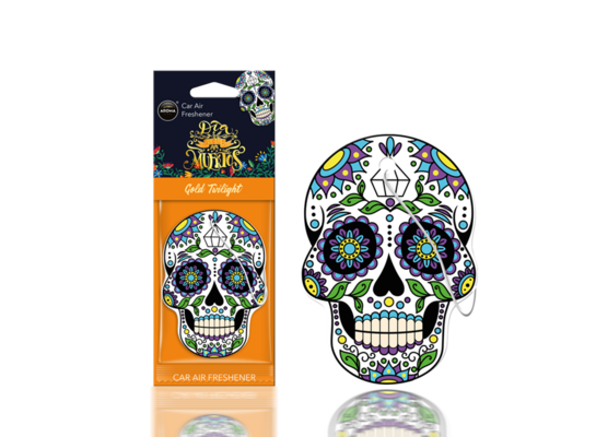 Zapach Dia de los Muertos Gold Tattoo