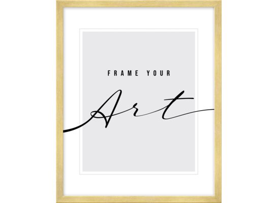 Rama 30 x 40 cm IL13,15,045 złota plexi