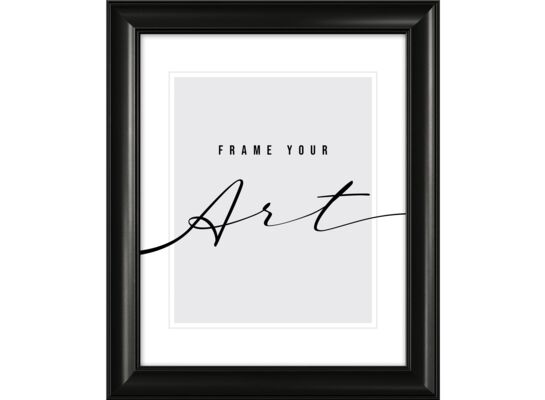 Rama 21 x 29,7 cm SL15,40,006 czarna plexi