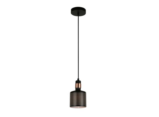 Lampa wisząca Restenza 1 x E27 40 W czarna