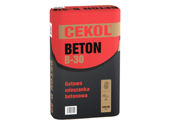 Gotowa mieszanka betonowa B-30 25 kg CEKOL